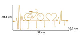 APP/ABITI DA MURO BICICLETTA ORO - FERRETTI