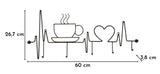 APP/ABITI DA MURO BREAKFAST NERO - FERRETTI