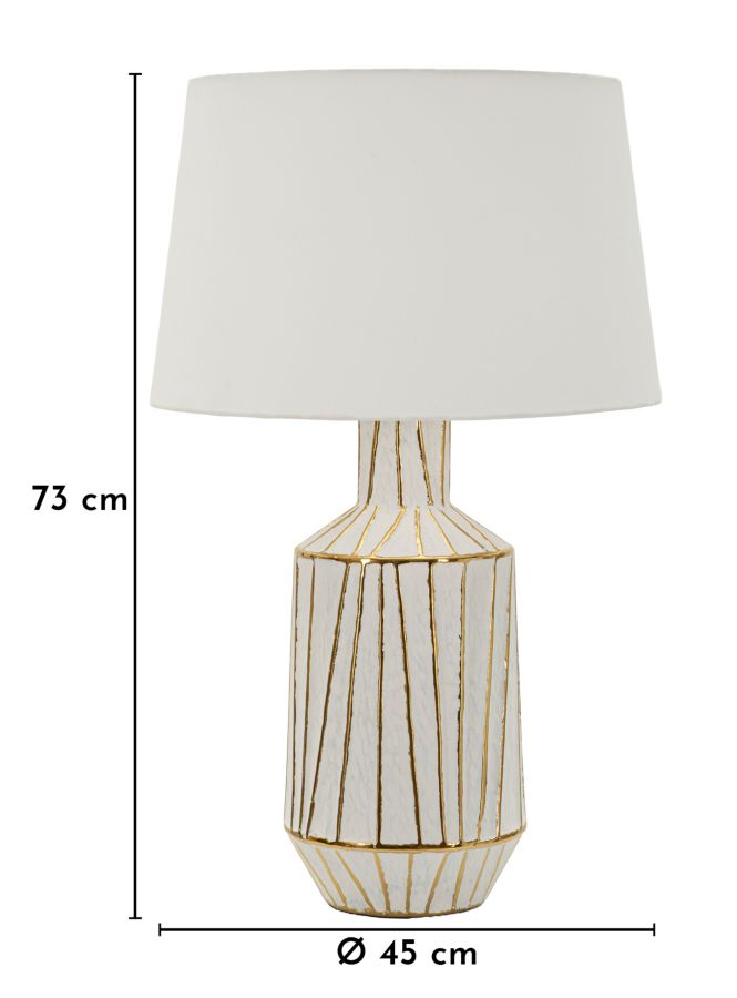 LAMPADA DA TAVOLO TANGERI CM Ø 45X73 - FERRETTI