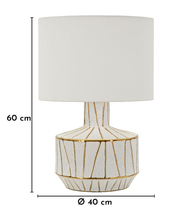 LAMPADA DA TAVOLO TANGERI CM Ø 40X60 - FERRETTI