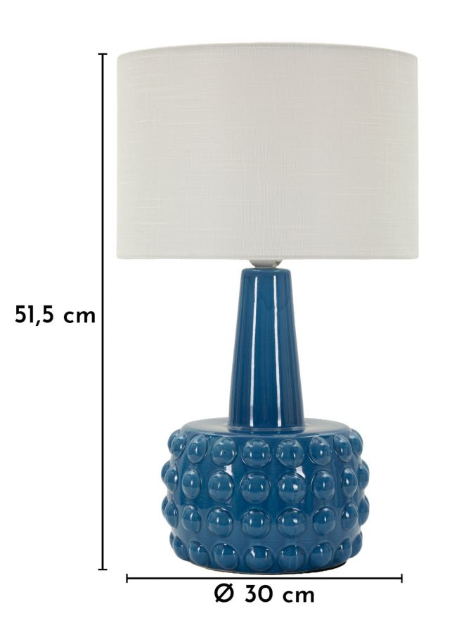LAMPADA DA TAVOLO GRESS BLU - FERRETTI