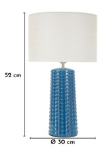 LAMPADA DA TAVOLO GLISS BLU - FERRETTI