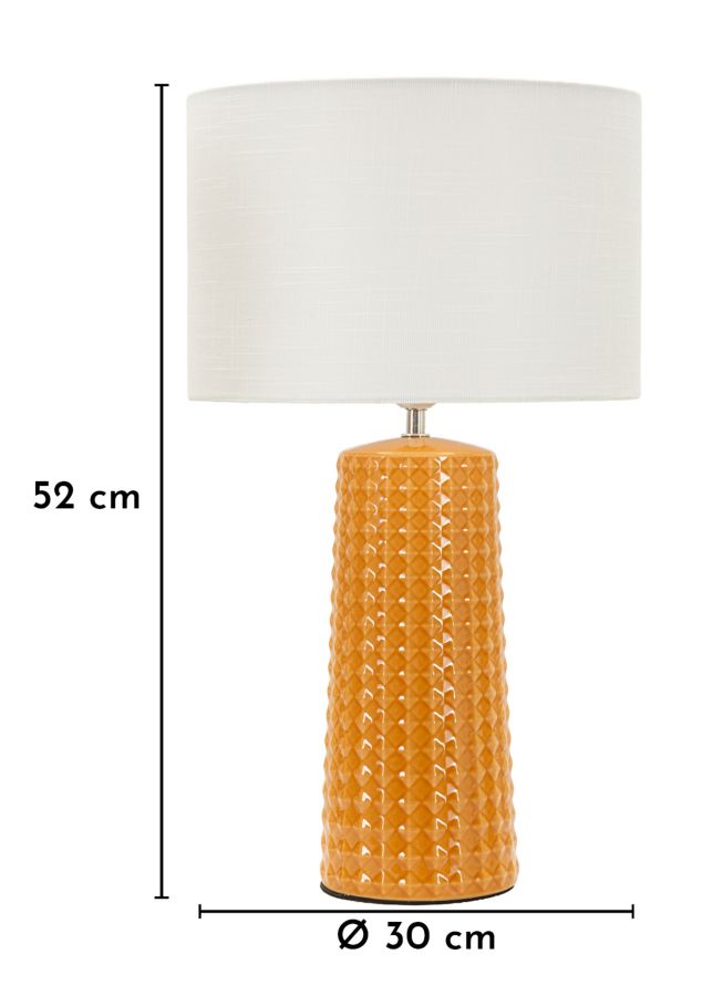LAMPADA DA TAVOLO GLISS SENAPE - FERRETTI