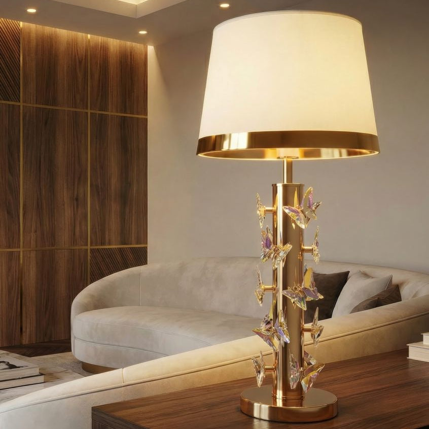LAMPADA DA TAVOLO GOLD BUTTERFLY - FERRETTI