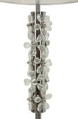 LAMPADA DA TAVOLO SILVER FLOWER - FERRETTI