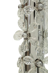 LAMPADA DA TAVOLO SILVER FLOWER - FERRETTI