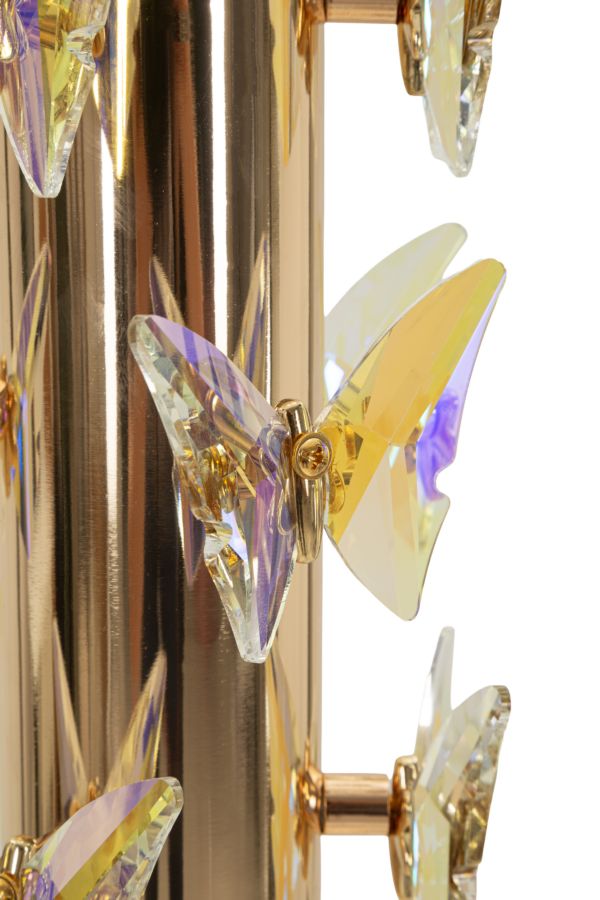 LAMPADA DA TERRA GOLD BUTTERFLY - FERRETTI
