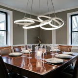 LAMPADARIO LED GLOVY BIANCO (LUCE CON 3 TEMPERATURE DI COLORE) - FERRETTI