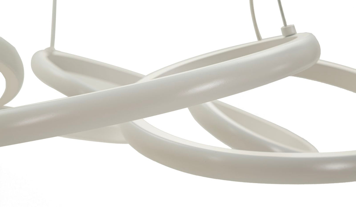 LAMPADARIO LED GLOVY BIANCO (LUCE CON 3 TEMPERATURE DI COLORE) - FERRETTI