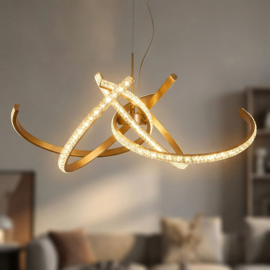 LAMPADARIO LED CELTIC (LUCE CON 3 TEMPERATURE DI COLORE) - FERRETTI