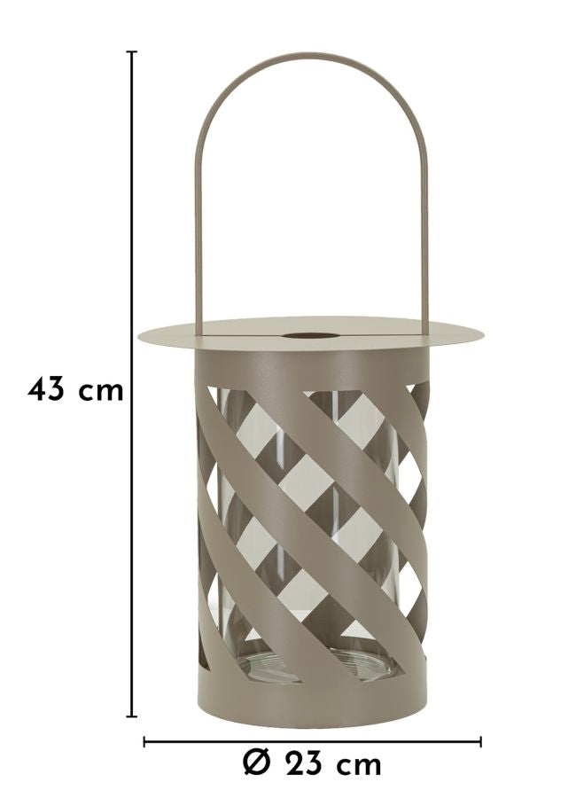LANTERNA SATURNO TORTORA TWIST - FERRETTI