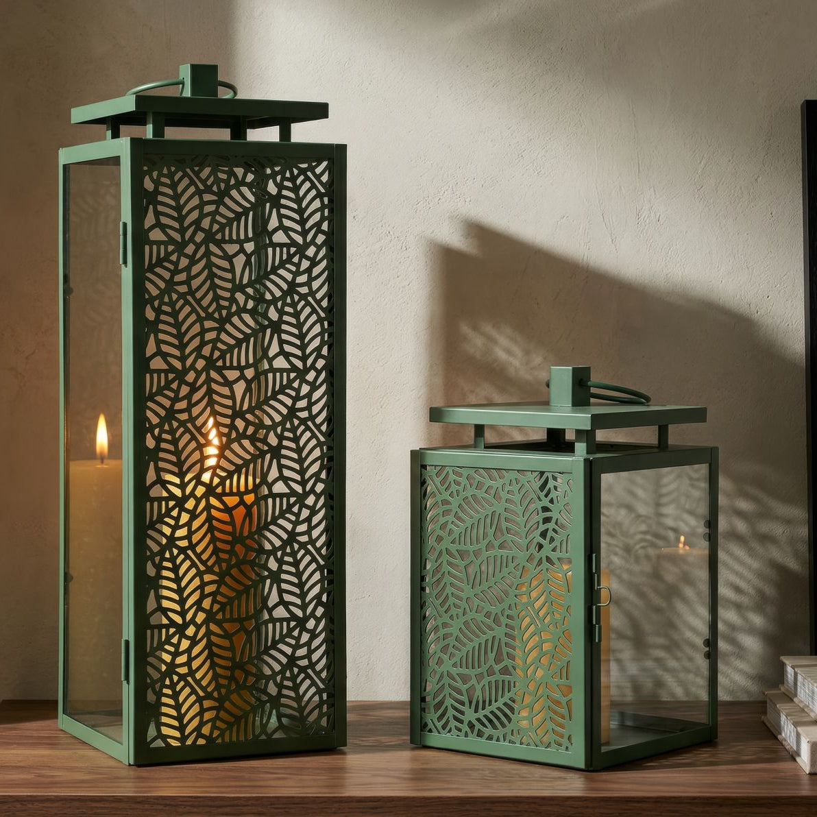 LANTERNE HALL COPPIA (VETRO TEMPERATO)  FERRETTI