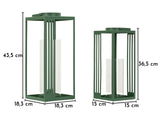 LANTERNE LINEE COPPIA (VETRO TEMPERATO) - FERRETTI
