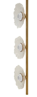 LAMPADARIO EMILY VERTICALE VETRO TRASPARENTE - FERRETTI