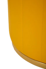 PUFF C/CONTENITORE LONDON SENAPE - FERRETTI