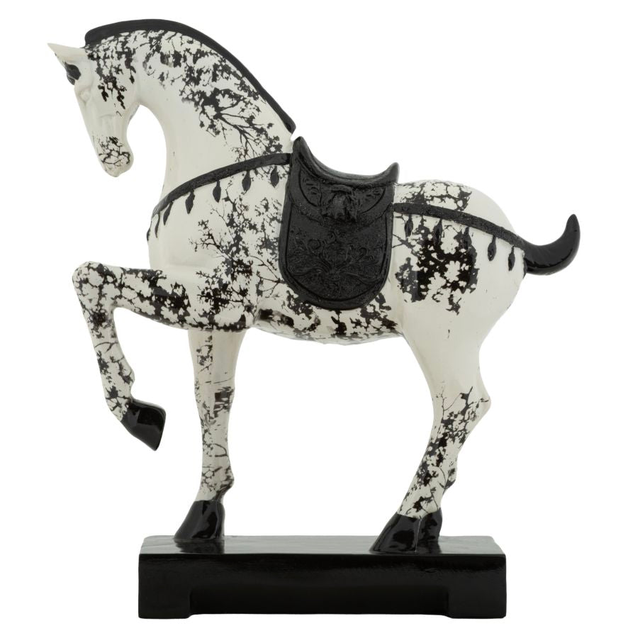 Scltura A Forma Di Cavallo Stile Orientale  Cm 31X10