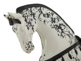 Scltura A Forma Di Cavallo Stile Orientale - Ferretti
