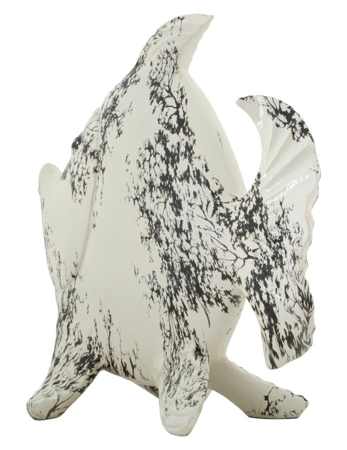 Scultura A Forma Di Pesce Stile Orientale - Ferretti