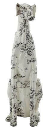 Scltura A Forma Di Cane Stile Orientale Cm 42