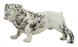 Scltura A Forma Di Cane Bulldog Stile Orientale Cm 38X18