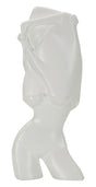 Scultura Figura Femminile Minimal Cm 12