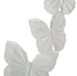 Scultura Decorativa Farfalle Minimal Cm 12X6X26