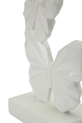 Scultura Decorativa Farfalle Minimal Cm 12X6X26