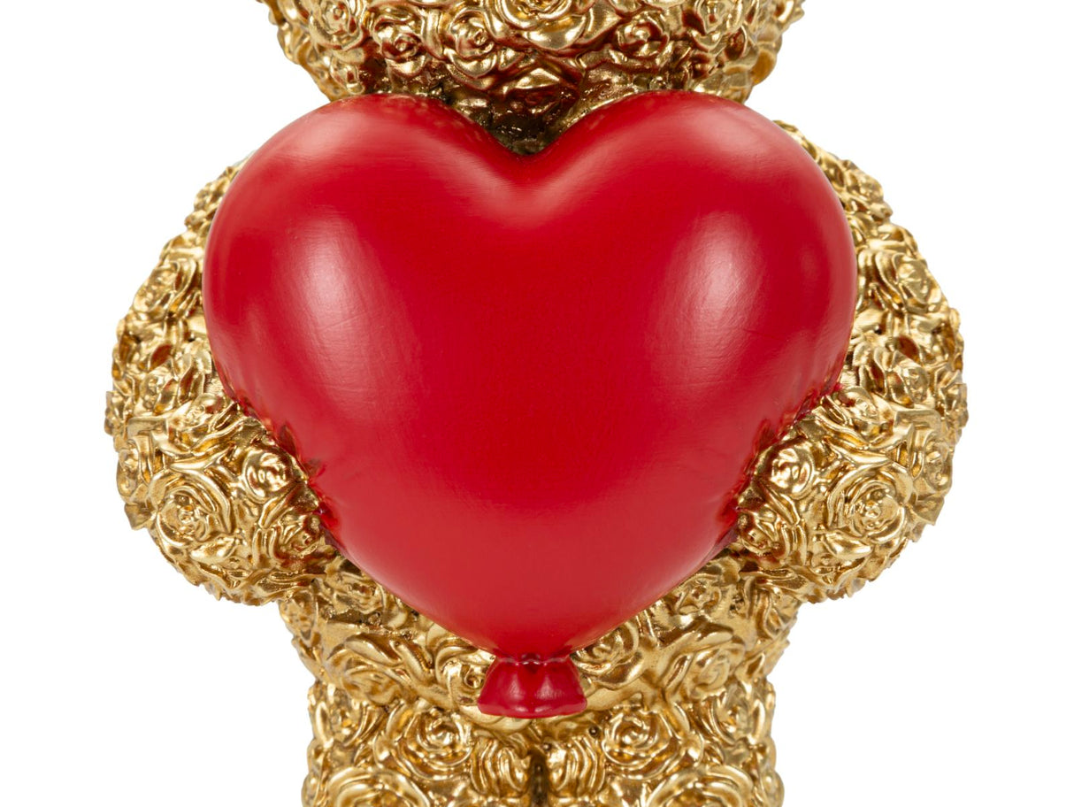 Orsetto Decorativo Con Cuore 8,5X7X16