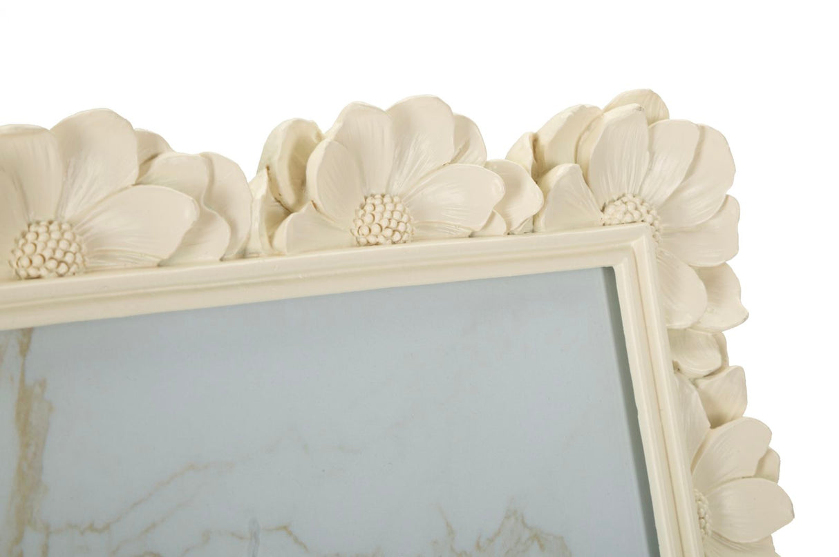 Cornice Floreale Shabby Chic Cm 27,2X2X32 (Misura Interna Cm 20X25)