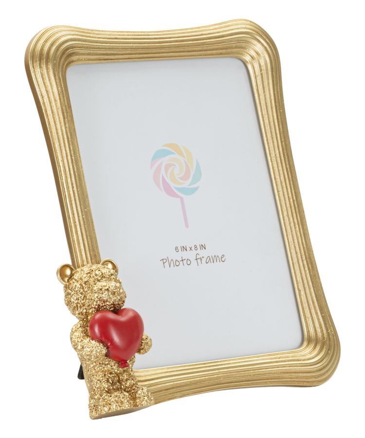 Cornice Glam Con Orsetto Cm 20