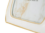 Cornice Romantica Con Fiocco Cm 20,5X2X28,6 (Misura Interna Cm 15X20)