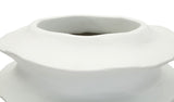 Vaso Moderno Con Motivo A Fasce Ondulate Ø 29X49cm - Ferretti