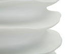Vaso Moderno Con Motivo A Fasce Ondulate Ø 29X49cm - Ferretti