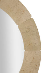 Specchio Da Parete Rotondo Stile Naturale - Ferretti