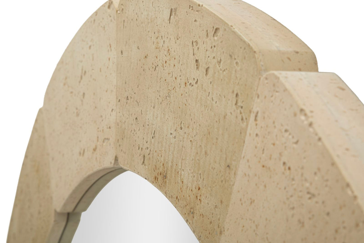 Specchio Da Parete Rotondo Stile Naturale - Ferretti