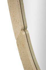 Specchio Da Parete Ovale Stile Naturale - Ferretti