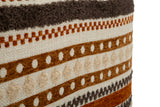 Panca Contenitore Ovale Etnica Multicolor - Ferretti