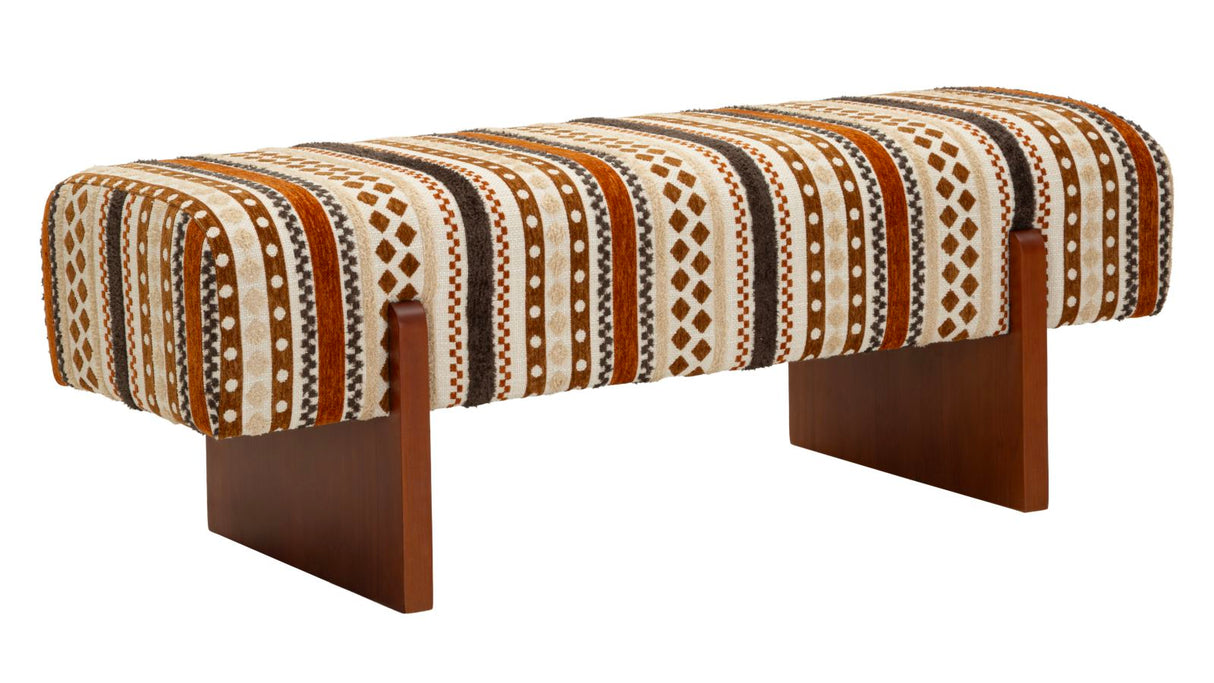 Panca Stile Etnico Multicolor Cm 120