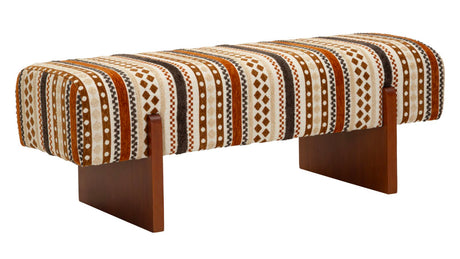 Panca Stile Etnico Multicolor Cm 120