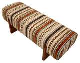 Panca Stile Etnico Multicolor - Ferretti