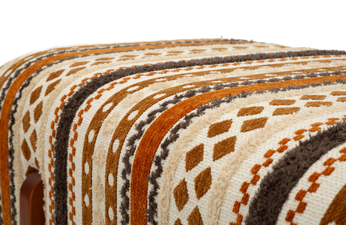 Panca Stile Etnico Multicolor - Ferretti