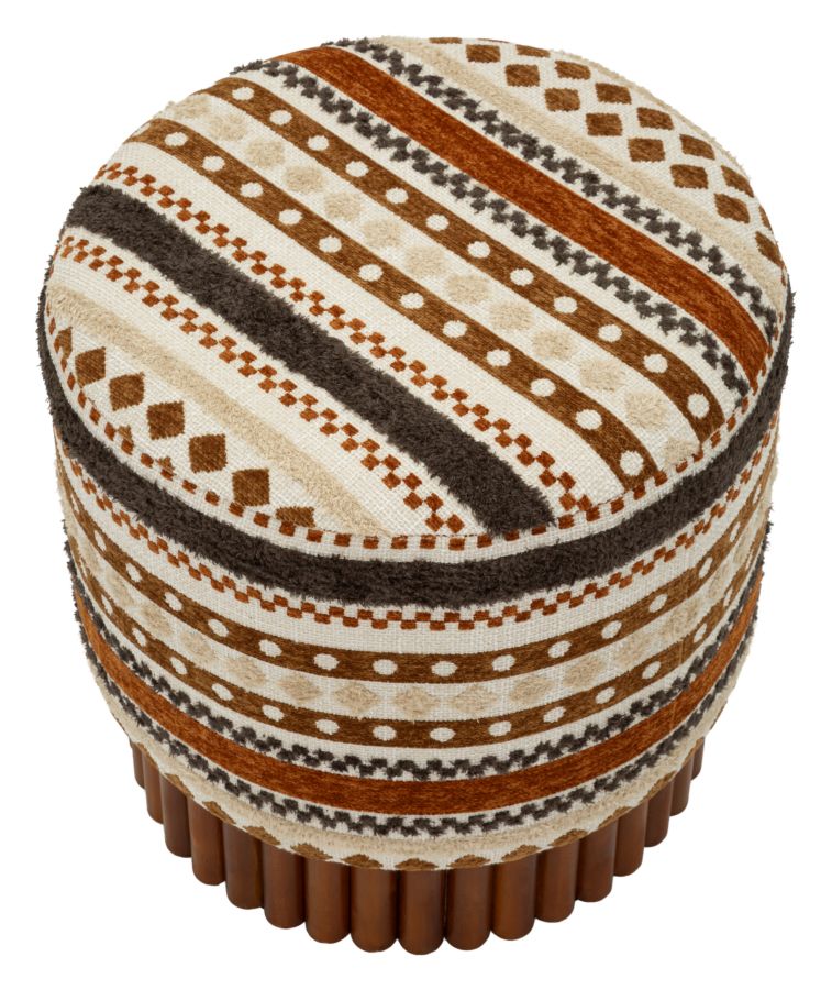Pouf Etnico Multicolor - Ferretti