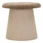 Tavolino/Pouf Stile Nordic A Forma Di Fungo Ø 59X55 Cm