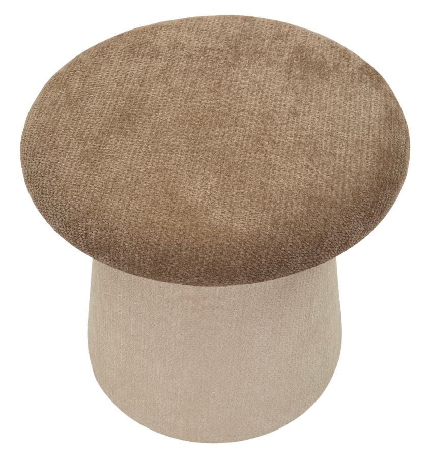 Tavolino/Pouf Stile Nordic A Forma Di Fungo Ø 59X55 Cm
