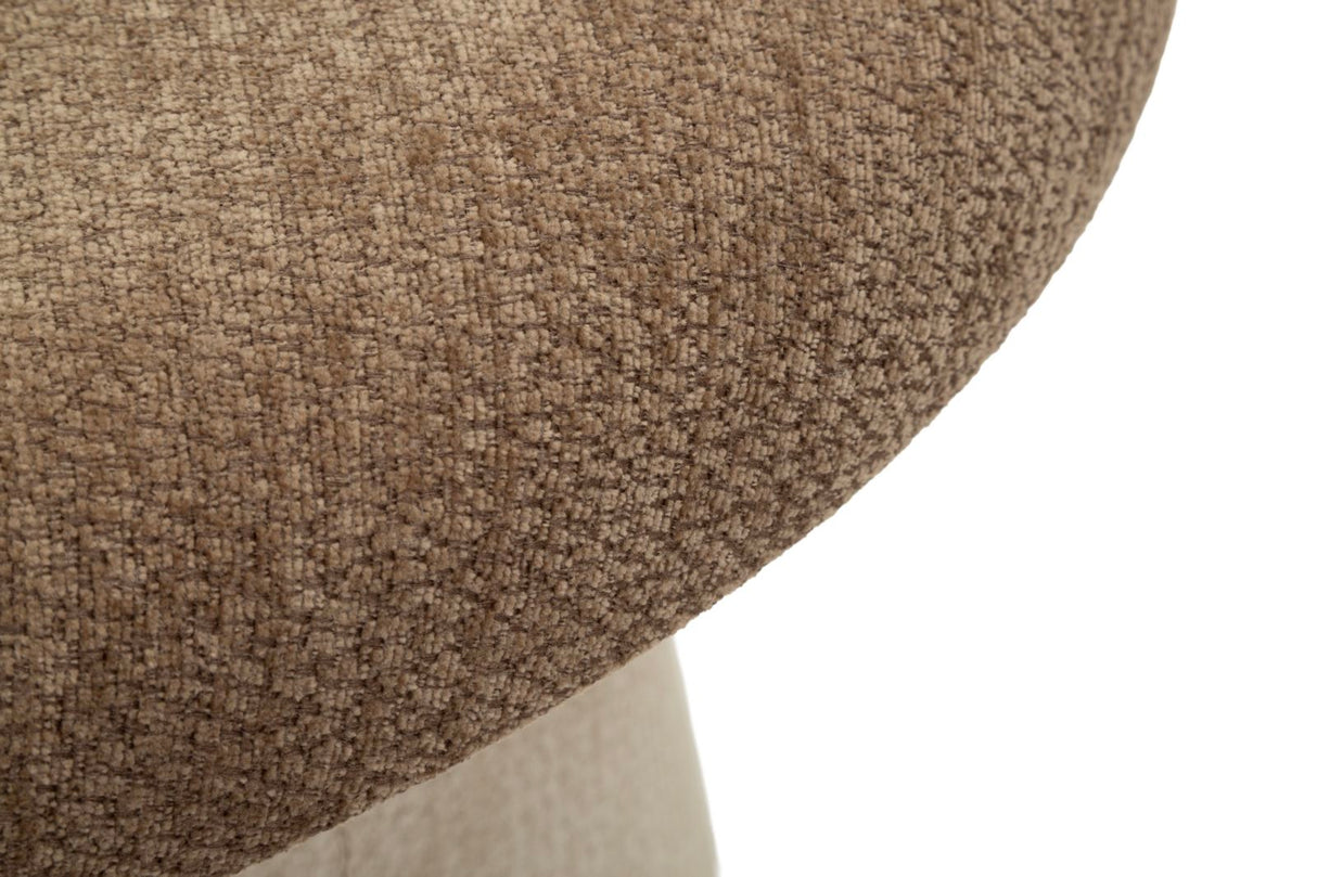Tavolino/Pouf Stile Nordic A Forma Di Fungo Ø 59X55 Cm