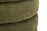 Set 2 Pouf Stile Nordico Cm Ø 44X47-35X39