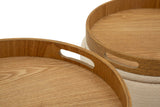 Coppia Pouf Contenitore Stile Nordico - Ferretti