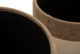 Set Di 3 Pouf Contenitore Stile Nordico - Ferretti