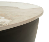 Tavolino Da Caffè Glam Contemporaneo Ø 73X40cm - Ferretti
