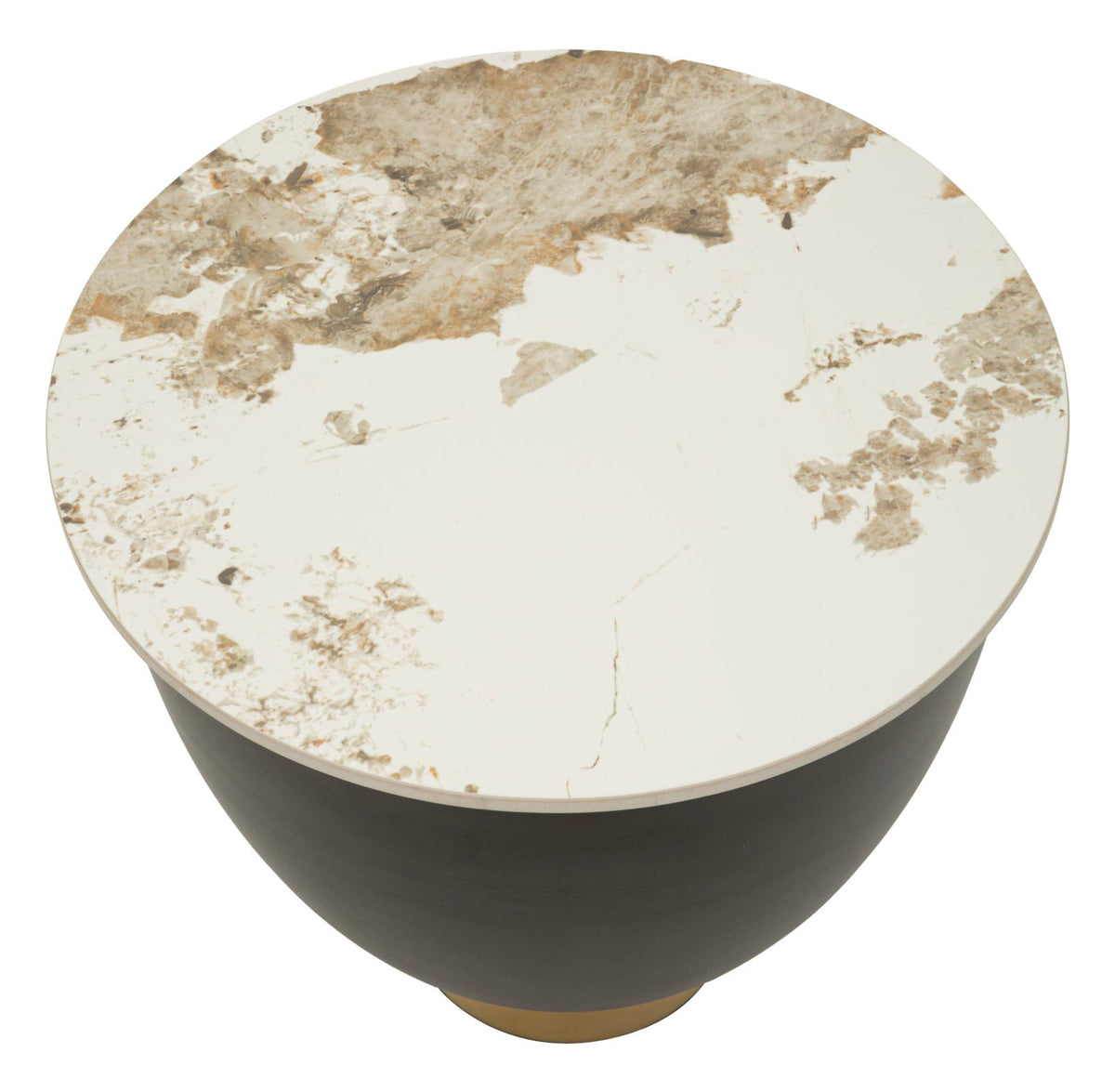 Tavolino Da Caffè Glam Contemporaneo Ø 48X47cm - Ferretti